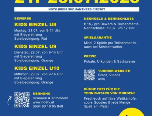 Macht mit bei der Sparefroh Club Juniors Steinfeldtrophy in Breitenau!